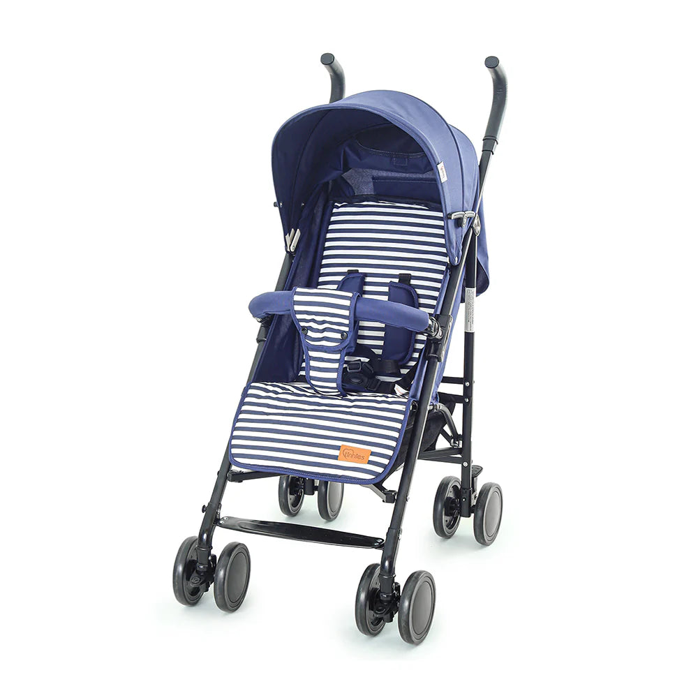 Baby Buggy - Navy Blue Stripped
